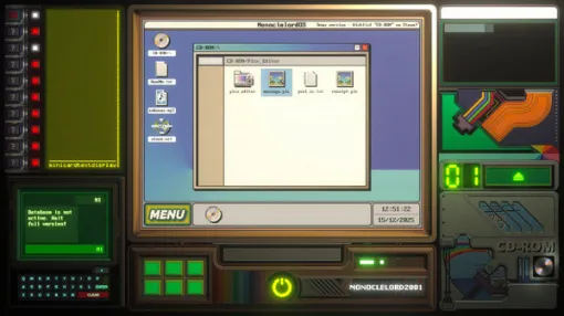なんでその名前にしたの！？ 「10枚のあやしいCD」をレトロPCで解明する、火の玉ストレートなインディーADV『CD-ROM』【無料デモ版プレイ&開発者インタビュー】