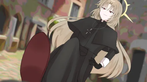 怪しすぎる長髪男性に理不尽な要求されちゃう…！支配されADV『教祖様に奉仕したい！』配信。好感度0で容赦なくクビ