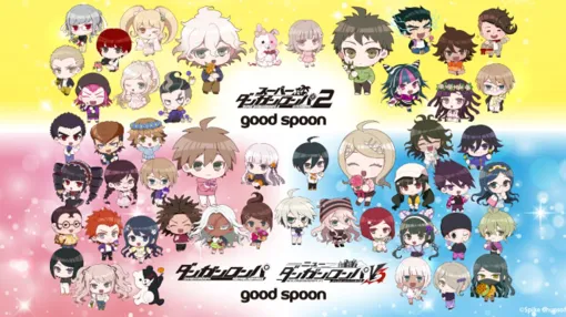 『ダンガンロンパ』good spoonコラボカフェで販売されたグッズがスパイク・チュンソフトストアに登場。限定アクスタやステッカーなどがラインアップ【ダンロン】