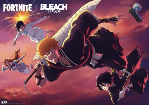 「フォートナイト」×TVアニメ「BLEACH 千年血戦篇」コラボを12月21日に開始。黒崎一護や朽木ルキアの衣装やコラボエモートが登場