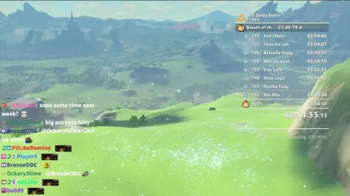 “3Dゼルダ全作ぶっ通し100％RTA”をクリアした猛者あらわる。『ティアキン』込みでコログの実も全回収、約90時間ガチRTA