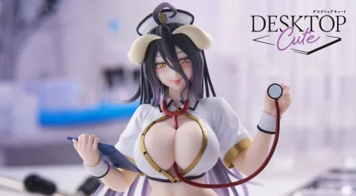 『オーバーロード』アルベドのDesktop Cuteフィギュア新作は白衣の…悪魔？