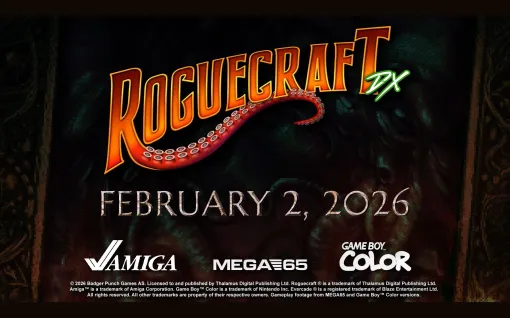 クトゥルフ神話をテーマにしたローグライク「Roguecraft」，ゲームボーイカラー，Amiga，そして未発売PCの互換機Mega65に移植される