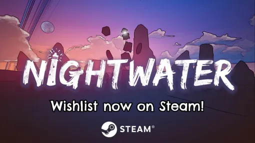 Studio Ashty、資源収集・工場自動化シミュレーションゲーム『ナイトウォーター』Steamストアページを公開