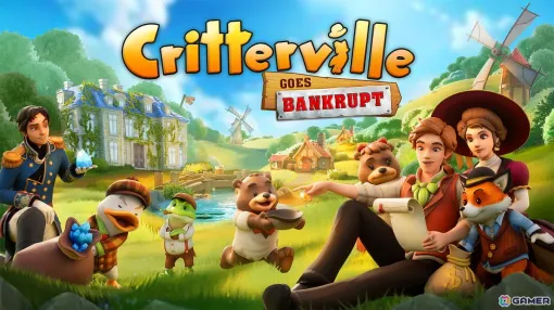 村づくりスローライフRPG「Critterville Goes Bankrupt」が発表！かわいい森の住人たちと共に破産寸前の街を立て直そう