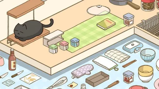 スローライフなお片付け＆収納ゲーム『片付け日和』を紹介。あなたのお片付けをネコちゃんが監視してくれる！【電撃インディー#1222】