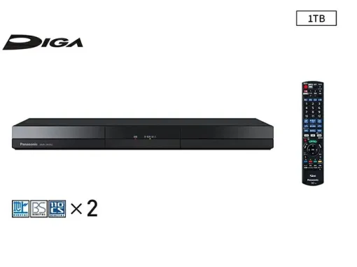 パナソニックのBDレコーダー『DIGA DMR-2W102』が4.5万円前後のお買い得に。“ドラマ・アニメ1クール自動録画機能”搭載で、観たい番組を逃さない！