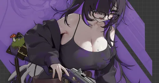 『NIKKE』新ニケ・レーベル（声優：大森日雅）は陰気さでは右に出るものがいない司書。「お、お望みなら、あのゴミ箱に入ってますね…」【勝利の女神：NIKKE（メガニケ）】