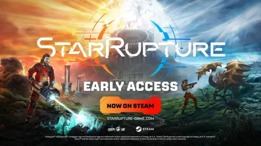 【Steam(1/13)】『StarRupture』2位も連休中は首位キープ　検問所SLG『Quarantine Zone』が16位に登場　クリスタ登場予告の『星の翼』も17位に