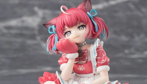 【赤見かるび】ファンに激推しのちょこのせフィギュアが展開中。ゆるっとした座りポーズで表情もかわいい