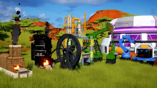 国産工場自動化シム『moorestech』1日足らずで驚異の1万ウィッシュリスト達成！意欲的作品に注目集まる