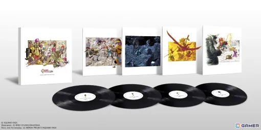 「クロノ・トリガー」計64曲をレコード4枚組に収録した「CHRONO TRIGGER Original Soundtrack Vinyl LP Box」が3月25日に発売！