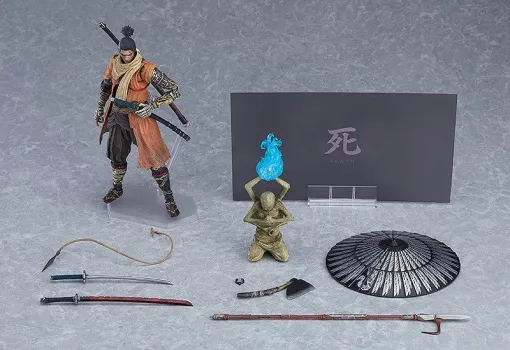 「SEKIRO: SHADOWS DIE TWICE」の可動式フィギュア「figma 隻狼 DXエディション」が8月に再販。グッスマ公式ショップ特典は「おはぎ」