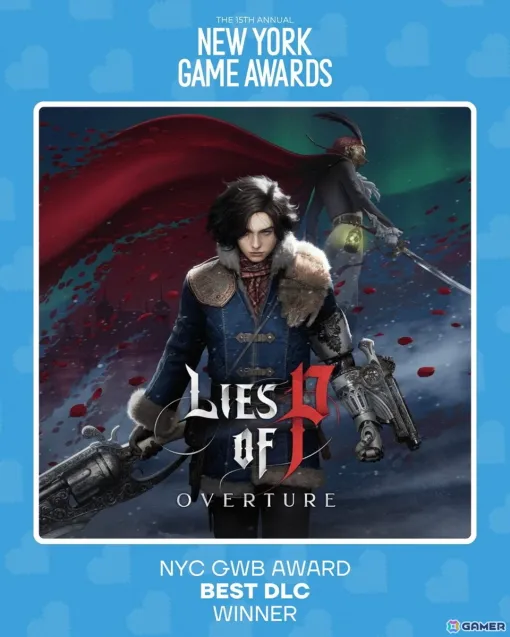 「Lies of P: Overture」が2026 New York Game Awardsで最優秀DLC賞を受賞！