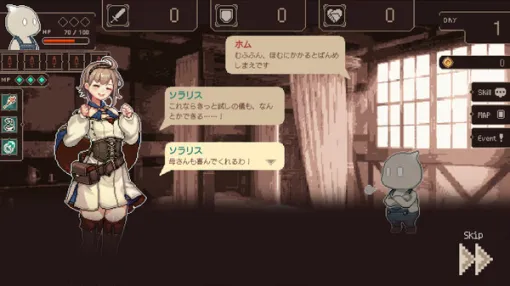 落ちこぼれ魔女と小さな相棒のシナリオ重視デッキ構築ローグライトRPG『プロジェクト・ソラリス』クラウドファンディング開始。パートボイスや追加シナリオ実装目指す