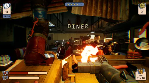 時には銃もぶっ放すホットドッグ屋FPS『Doomsday Diner』プレイテスト開始―ケチャップと血が飛び交う終末ダイナー
