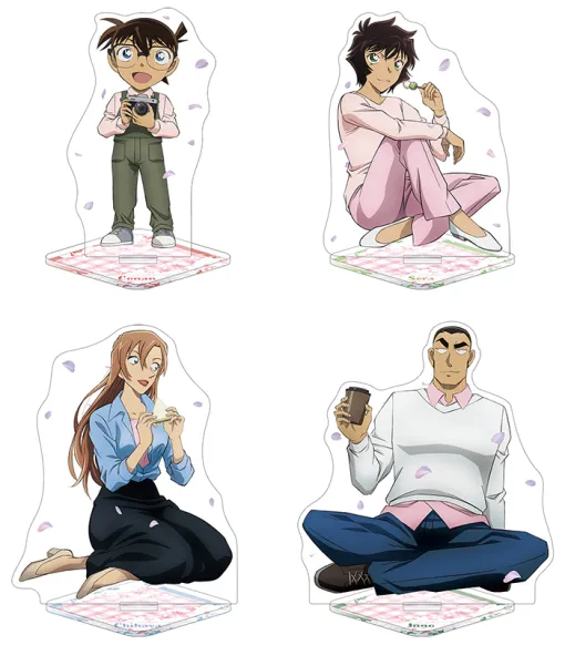 アニメイト、『名探偵コナン』より花見をするコナン・世良・千速・重悟の描きおろしイラストを使用した新商品が4月10日発売
