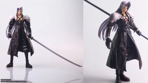 『FF7』セフィロスが1997年当時のデザインでフィギュア化、5月30日に発売。長大な正宗を構えた多彩なアクションポーズが可能、冷たい美しさと圧倒的存在感を表現 『FF7』セフィロスが1997年当時のデザインでフィギュア化、5月30日に発売。長大な正宗を構えた多彩なアクションポーズが可能、冷たい美しさと圧倒的存在感を表現