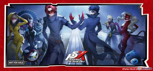 「ペルソナ5: The Phantom X」Ver.3.1で解放された秋葉原とのリアルコラボが開催！100店舗で限定ステッカーがもらえる