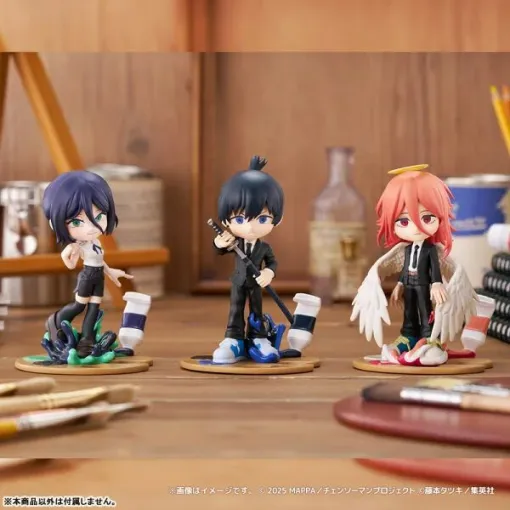 劇場版『チェンソーマン レゼ篇』よりレゼ、早川アキ、天使の悪魔が3頭身のかわいいデフォルメフィギュアに！【PalVerse Palé.】