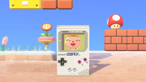 『あつ森』任天堂ゲーム機のマイデザインが配布。ゲームボーイの顔出し看板、ファミコンやスーファミのTシャツなどがもらえる