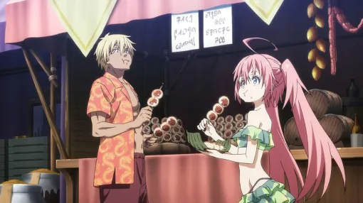 『劇場版 転生したらスライムだった件 蒼海の涙編』追加場面写真が解禁。束の間のバカンスを満喫するリムルたちに、新キャラクター・ユラの姿も