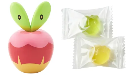 『ポケモン』カジッチュ型ケース入りグミが2月14日にポケセンで発売。進化アイテムにちなんだ“あまーい＆すっぱいりんご味”が楽しめる