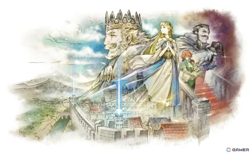 「冒険家エリオットの千年物語」4つの時代より“加護の時代”のキャラクターやエリオット、フェイのアクションを紹介！