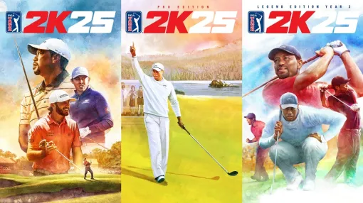 Switch2版「ゴルフ PGAツアー 2K25」，本日発売。「2026年全米プロゴルフ選手権」を配信するアップデートもあわせて実施