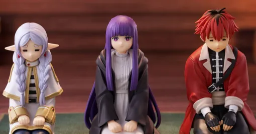 【葬送のフリーレン】ぬーストのフリーレン、フェルン、シュタルクが8月登場。3体そろえて並べたくなるショボショボ＆むっすー顔が♡