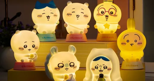 《ちいかわ》が暖かく光るフィギュア『ちいかわ キャライト』が発売され話題に。ちいかわやハチワレなど、7種類のラインナップで登場！