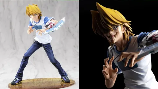 『遊戯王』城之内克也の新フィギュアの限定特典は“パーフェクト城之内再現セット”。『遊戯王 DM』の迷シーンを再現できる