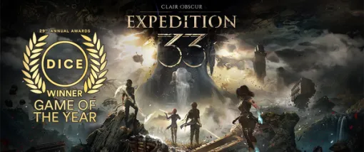 やはり強かった『Clair Obscur: Expedition 33』！第29回「D.I.C.E. Awards」受賞作品発表
